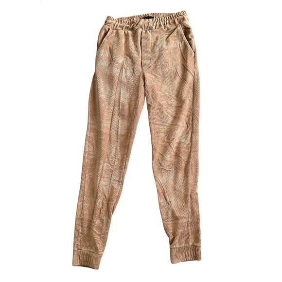 Zara corduroy stretch high rise joggers Small - Picture 1 of 5